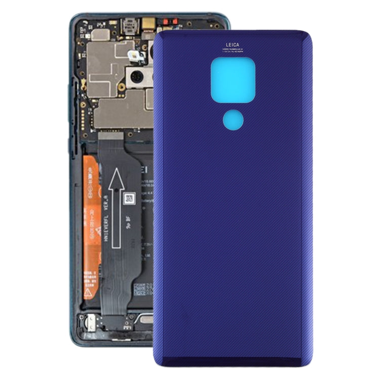 Battery Back Cover for Huawei Mate 20 X(Purple) - Back Cover by PMC TechLife | Online Shopping South Africa | PMC TechLife | Buy Now Pay Later Mobicred