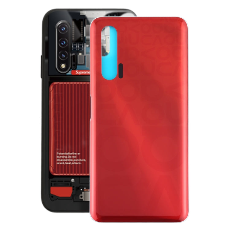 Battery Back Cover for Huawei Nova 6 4G(Red) - Back Cover by PMC TechLife | Online Shopping South Africa | PMC TechLife | Buy Now Pay Later Mobicred