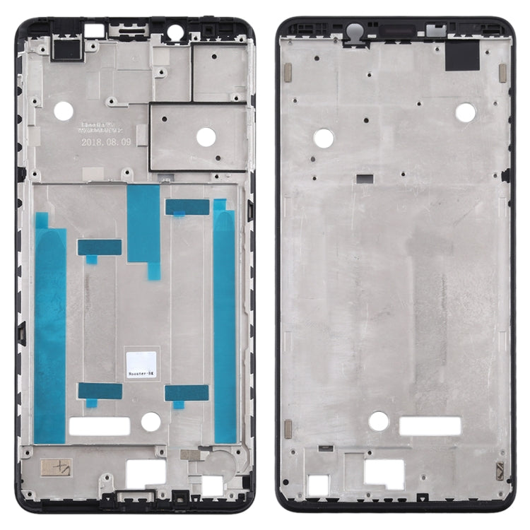 Middle Frame Bezel Plate for Nokia 3.1 Plus TA-1118 TA-1104 TA-1125 TA-1117 TA-1113 TA-1115 (Black) - Full Housing Cover by PMC TechLife | Online Shopping South Africa | PMC TechLife | Buy Now Pay Later Mobicred
