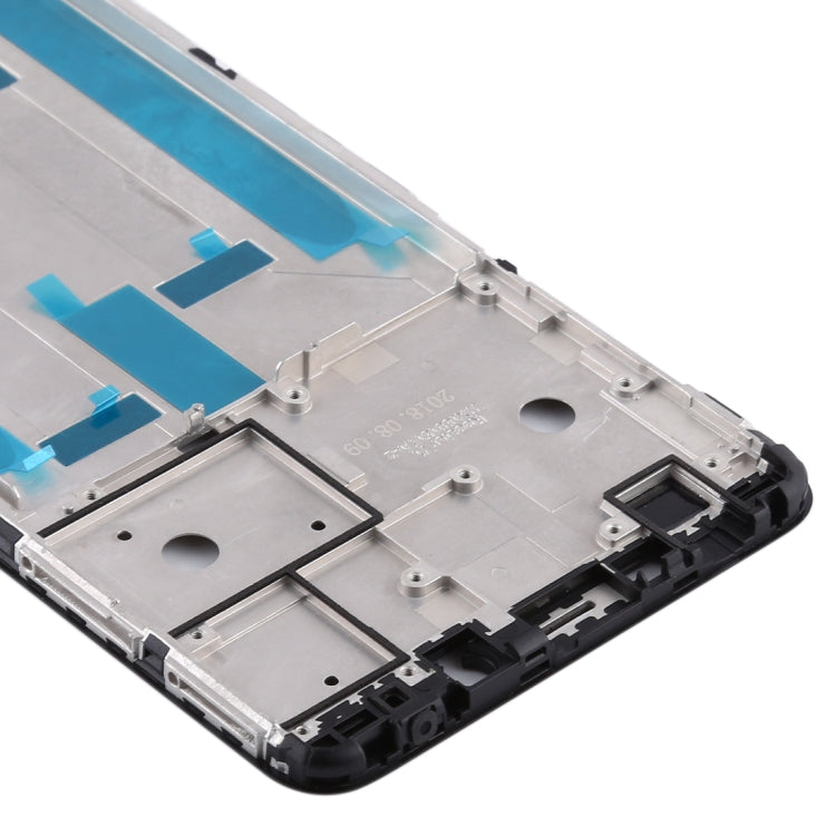Middle Frame Bezel Plate for Nokia 3.1 Plus TA-1118 TA-1104 TA-1125 TA-1117 TA-1113 TA-1115 (Black) - Full Housing Cover by PMC TechLife | Online Shopping South Africa | PMC TechLife | Buy Now Pay Later Mobicred