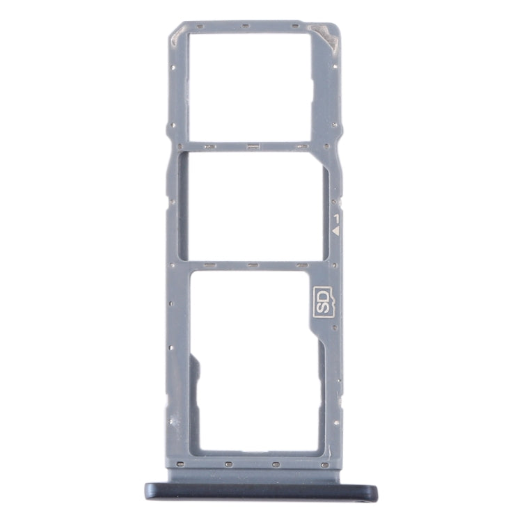 SIM Card Tray + SIM Card Tray + Micro SD Card Tray for Nokia 7.2 / 6.2 TA-1196 TA-1198 TA-1200 TA-1187 TA-1201(Silver) - free shipping - PMc TechLife - Order now!