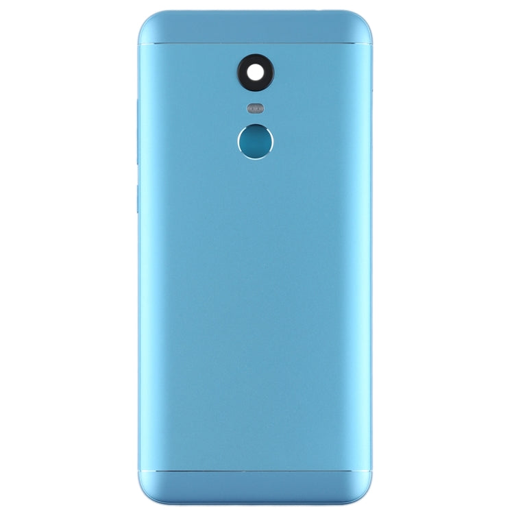 Back Cover with Camera Lens & Side Keys for Xiaomi Redmi 5 Plus(Blue) - Back Cover by PMC TechLife | Online Shopping South Africa | PMC TechLife | Buy Now Pay Later Mobicred