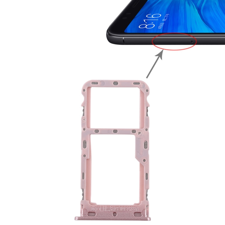 2 SIM Card Tray / Micro SD Card Tray for Xiaomi Redmi 5(Rose Gold) - Card Tray by PMc TechLife | Online Shopping South Africa | PMc TechLife | Buy Now Pay Later Mobicred