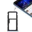SIM Card Tray + SIM Card Tray / Micro SD Card Tray for Huawei Honor Play 7X (Blue) - Card Socket by PMc TechLife | Online Shopping South Africa | PMc TechLife | Buy Now Pay Later Mobicred