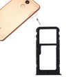 SIM Card Tray + SIM Card Tray / Micro SD Card Tray for Huawei Honor V9 Play (Black) - Card Socket by PMc TechLife | Online Shopping South Africa | PMc TechLife | Buy Now Pay Later Mobicred