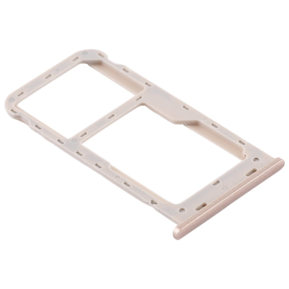 SIM Card Tray + SIM Card Tray / Micro SD Card Tray for Huawei Honor 6A (Gold)
