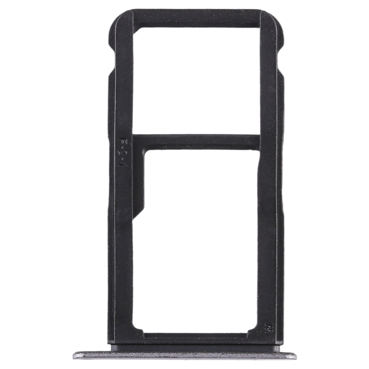 SIM Card Tray + SIM Card Tray / Micro SD Card Tray for Huawei Nova Lite (Grey) - Card Socket by PMc TechLife | Online Shopping South Africa | PMc TechLife | Buy Now Pay Later Mobicred