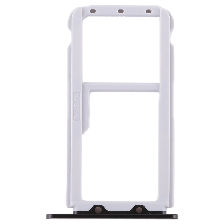 SIM Card Tray + SIM Card Tray / Micro SD Card Tray for Huawei Honor V9 (Black)