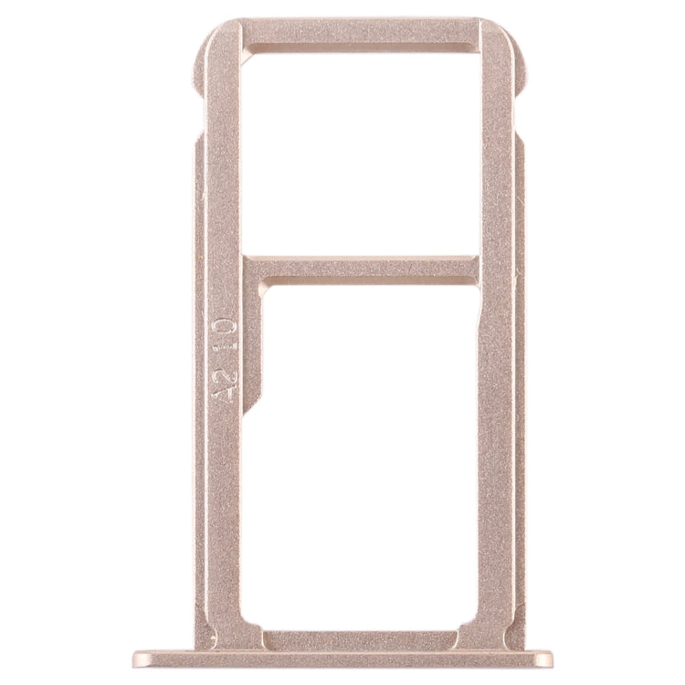 SIM Card Tray + SIM Card Tray / Micro SD Card for Huawei G9 Plus (Gold) - Card Socket by PMc TechLife | Online Shopping South Africa | PMc TechLife | Buy Now Pay Later Mobicred