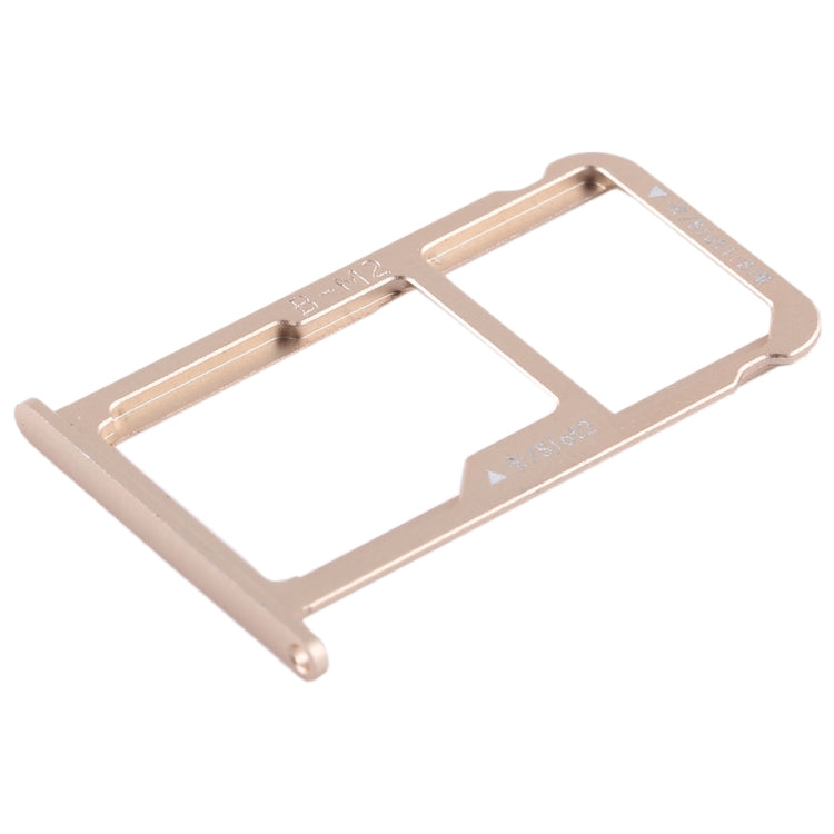SIM Card Tray + SIM Card Tray / Micro SD Card for Huawei G9 Plus (Gold) - Card Socket by PMc TechLife | Online Shopping South Africa | PMc TechLife | Buy Now Pay Later Mobicred