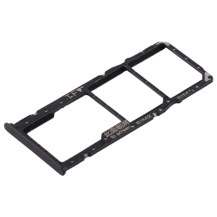 2 SIM Card Tray + Micro SD Card Tray for Huawei Enjoy 8 Plus(Black) - Card Socket by PMc TechLife | Online Shopping South Africa | PMc TechLife | Buy Now Pay Later Mobicred