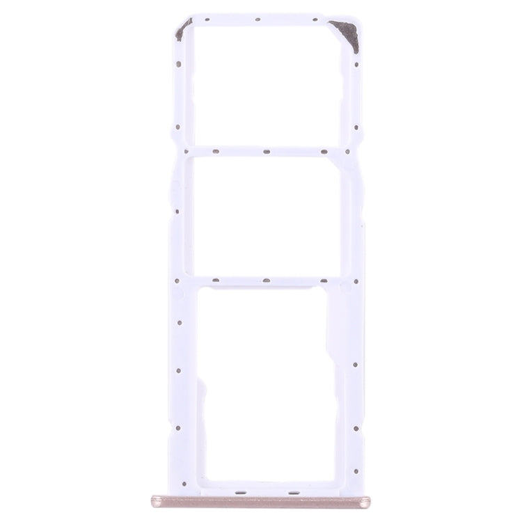 2 SIM Card Tray + Micro SD Card Tray for Huawei Honor Play 7C(Gold) - Card Socket by PMc TechLife | Online Shopping South Africa | PMc TechLife | Buy Now Pay Later Mobicred