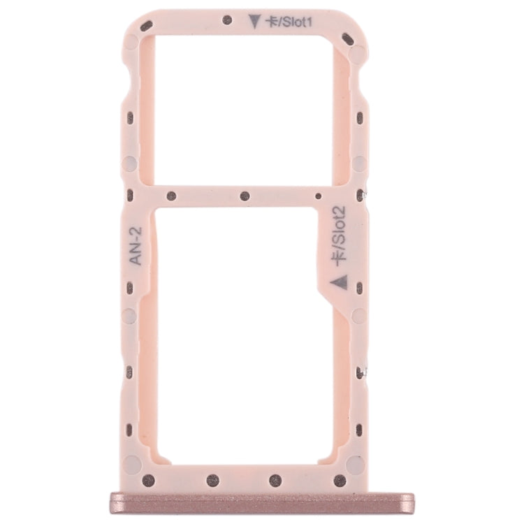 SIM Card Tray + SIM Card Tray / Micro SD Card for Huawei P20 Lite / Nova 3e (Pink) - Card Socket by PMc TechLife | Online Shopping South Africa | PMc TechLife | Buy Now Pay Later Mobicred