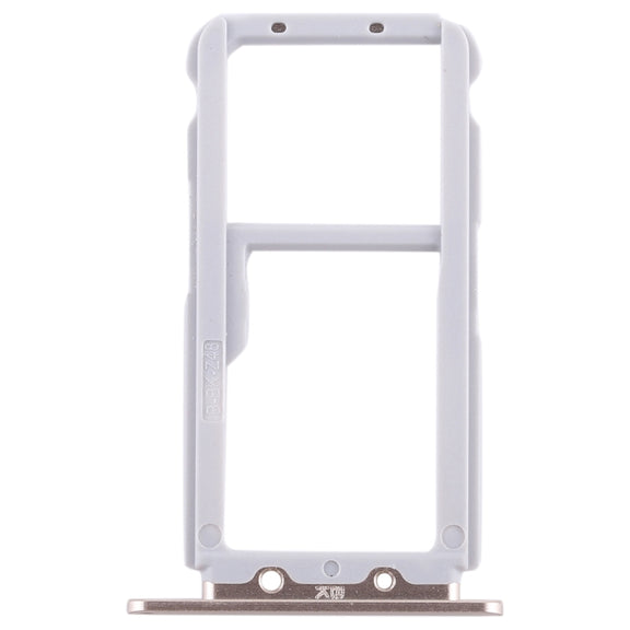 SIM Card Tray + SIM Card Tray / Micro SD Card for Huawei Honor View 10 / V10(Gold)