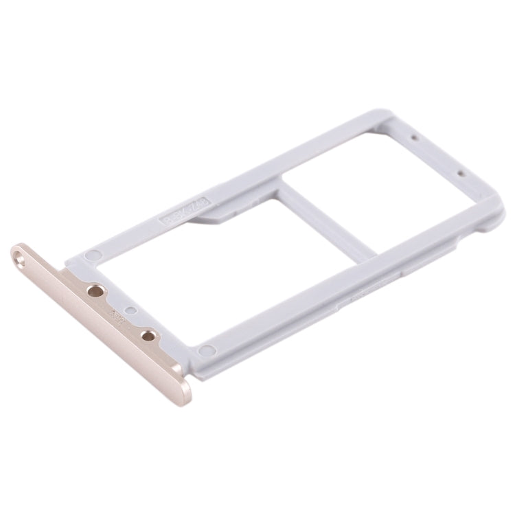 SIM Card Tray + SIM Card Tray / Micro SD Card for Huawei Honor View 10 / V10(Gold) - Card Socket by PMc TechLife | Online Shopping South Africa | PMc TechLife | Buy Now Pay Later Mobicred