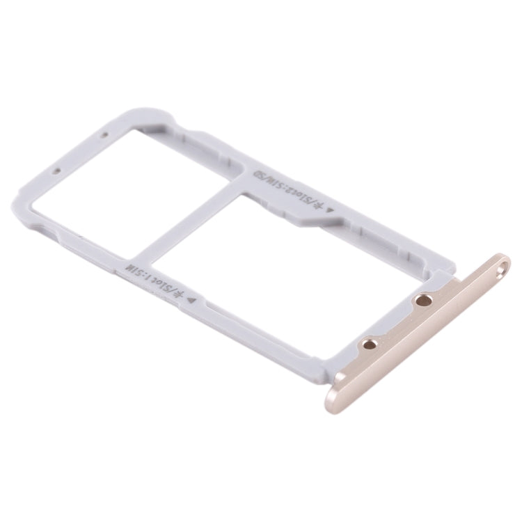 SIM Card Tray + SIM Card Tray / Micro SD Card for Huawei Honor View 10 / V10(Gold) - Card Socket by PMc TechLife | Online Shopping South Africa | PMc TechLife | Buy Now Pay Later Mobicred