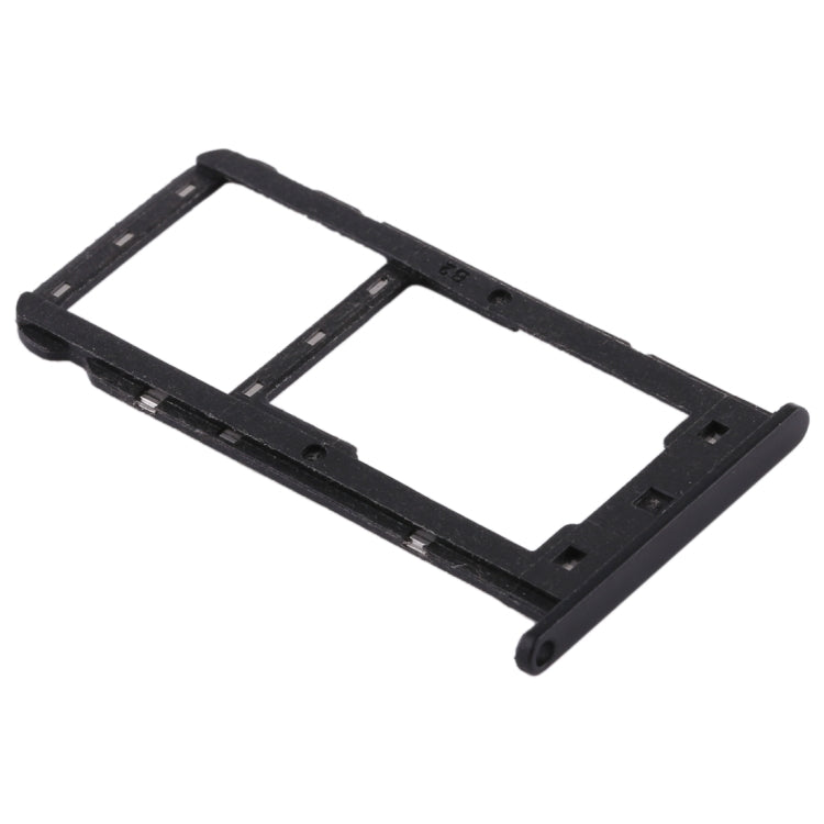SIM Card Tray + SIM Card Tray / Micro SD Card for Huawei Enjoy 7 (Black) - Card Socket by PMc TechLife | Online Shopping South Africa | PMc TechLife | Buy Now Pay Later Mobicred