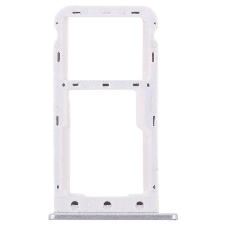 SIM Card Tray + SIM Card Tray / Micro SD Card for Huawei Enjoy 7 (Silver) - free shipping - PMc TechLife - Order now!