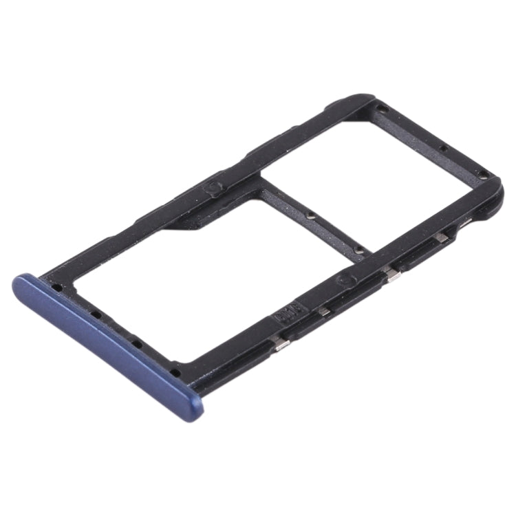 SIM Card Tray + SIM Card Tray / Micro SD Card for Huawei Maimang 6(Blue) - Card Socket by PMc TechLife | Online Shopping South Africa | PMc TechLife | Buy Now Pay Later Mobicred