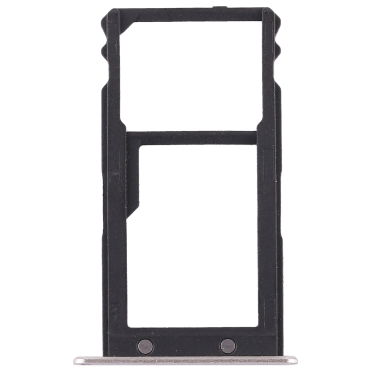 SIM Card Tray + SIM Card Tray / Micro SD Card for Huawei G8 (Silver) - Card Socket by PMc TechLife | Online Shopping South Africa | PMc TechLife | Buy Now Pay Later Mobicred