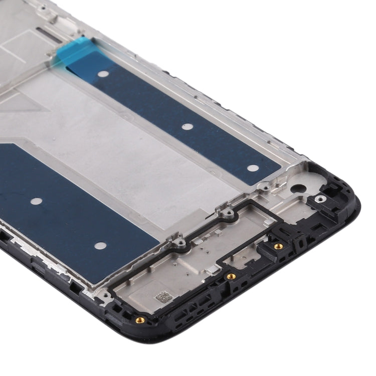 Middle Frame Bezel Plate for LG Q61 (Black) - For LG by PMC TechLife | Online Shopping South Africa | PMC TechLife | Buy Now Pay Later Mobicred