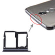 Nano SIM Card Tray + Micro SD Card Tray for LG Stylo 5 / Q720 LM-Q720MS LM-Q720TSW Q720CS (Black) - For LG by PMC TechLife | Online Shopping South Africa | PMC TechLife | Buy Now Pay Later Mobicred