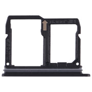 Nano SIM Card Tray + Micro SD Card Tray for LG Stylo 4 / Q Stylus Q710 / LM-Q710CS / LM-Q710MS / LM-Q710ULS / LM-Q710ULM / LM-Q710TS / LM-Q710WA (Black)