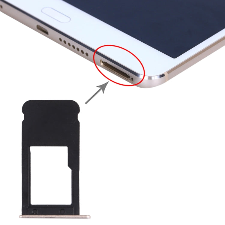 Micro SD Card Tray for Huawei MediaPad M3 8.4 (WIFI Version) (Gold) - Card Socket by PMC TechLife | Online Shopping South Africa | PMC TechLife | Buy Now Pay Later Mobicred