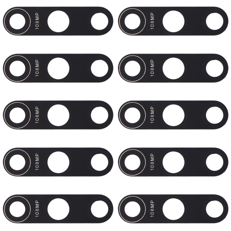 10 PCS Back Camera Lens for Xiaomi Mi 10 5G - Camera by PMC TechLife | Online Shopping South Africa | PMC TechLife