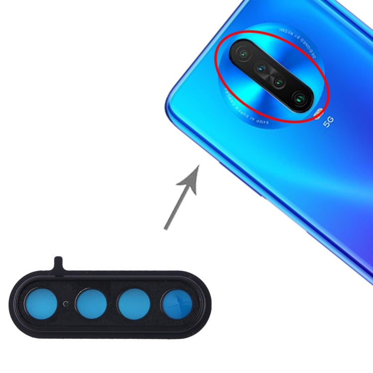 Camera Lens Cover for Xiaomi Redmi K30 (5G Version) (Black) - Camera by PMC TechLife | Online Shopping South Africa | PMC TechLife | Buy Now Pay Later Mobicred