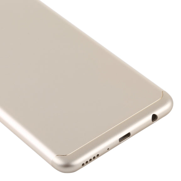 Back Cover with Camera Lens & Side Keys for Huawei Enjoy 8 Plus(Gold)