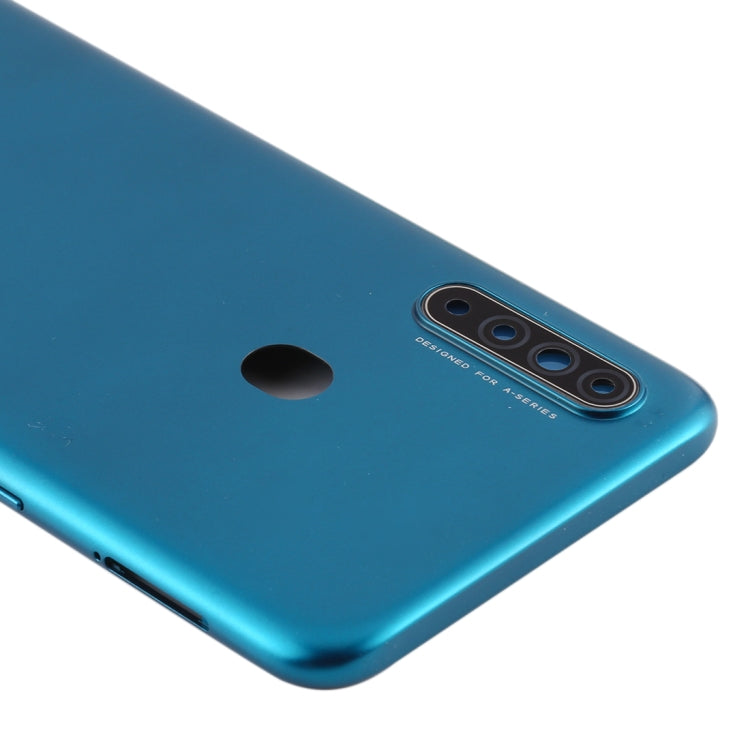 For OPPO A8 Battery Back Cover (Blue) - Back Cover by PMC TechLife | Online Shopping South Africa | PMC TechLife | Buy Now Pay Later Mobicred