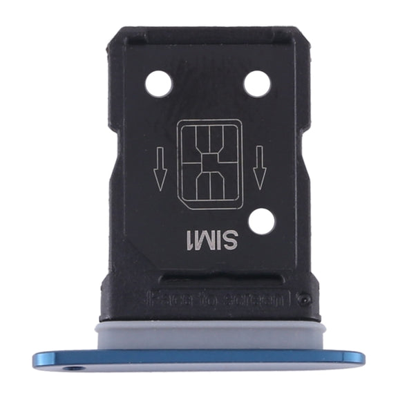 For OPPO Find X2 SIM Card Tray + SIM Card Tray (Blue)