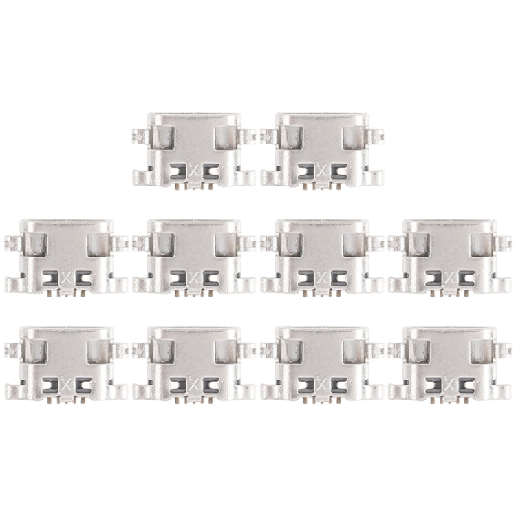 For Meizu Meilan 5 / Meilan 2 / Meilan 3 / Meilan 5s 10pcs Charging Port Connector - For Meizu by PMc TechLife | Online Shopping South Africa | PMc TechLife | Buy Now Pay Later Mobicred