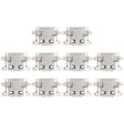 For Meizu Meilan 5 / Meilan 2 / Meilan 3 / Meilan 5s 10pcs Charging Port Connector - For Meizu by PMc TechLife | Online Shopping South Africa | PMc TechLife | Buy Now Pay Later Mobicred