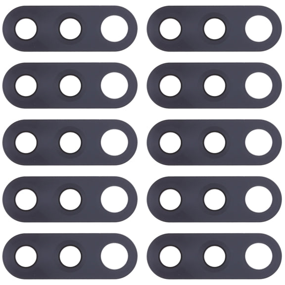 10 PCS Back Camera Lens for Nokia 4.2 / TA-1184 / TA-1133 / TA-1149 / TA-1150 / TA-1157(Black)