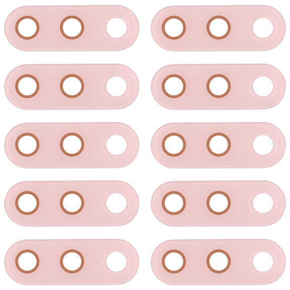 10 PCS Back Camera Lens for Nokia 4.2 / TA-1184 / TA-1133 / TA-1149 / TA-1150 / TA-1157(Pink)