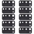 For Vivo Y50 1935, V1965A / Vivo Y30 1938 10pcs Back Camera Lens (Black) - Camera Parts by PMc TechLife | Online Shopping South Africa | PMc TechLife | Buy Now Pay Later Mobicred