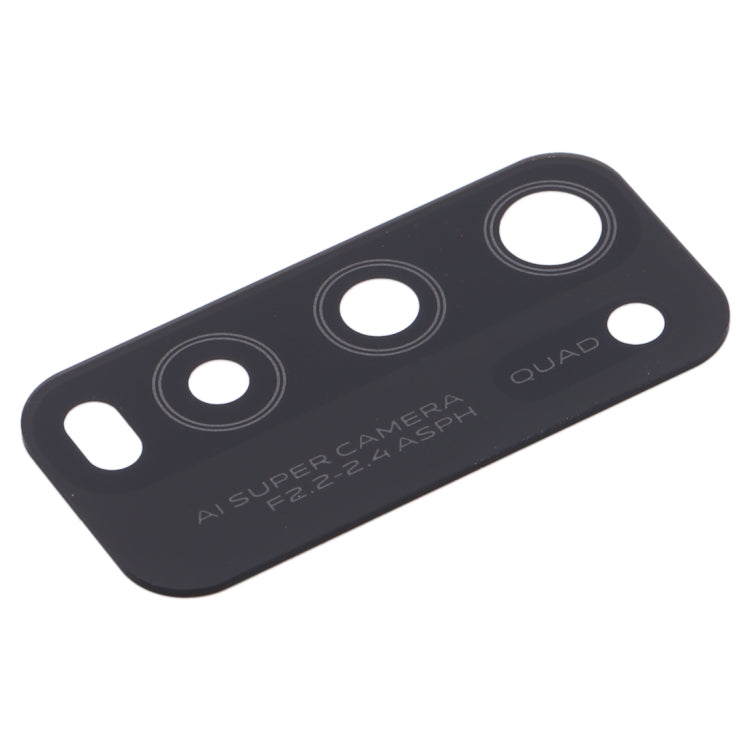 For Vivo Y50 1935, V1965A / Vivo Y30 1938 10pcs Back Camera Lens (Black)