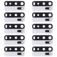 For Vivo Y50 1935, V1965A / Vivo Y30 1938 10pcs Back Camera Lens (White) - Camera Parts by PMc TechLife | Online Shopping South Africa | PMc TechLife | Buy Now Pay Later Mobicred