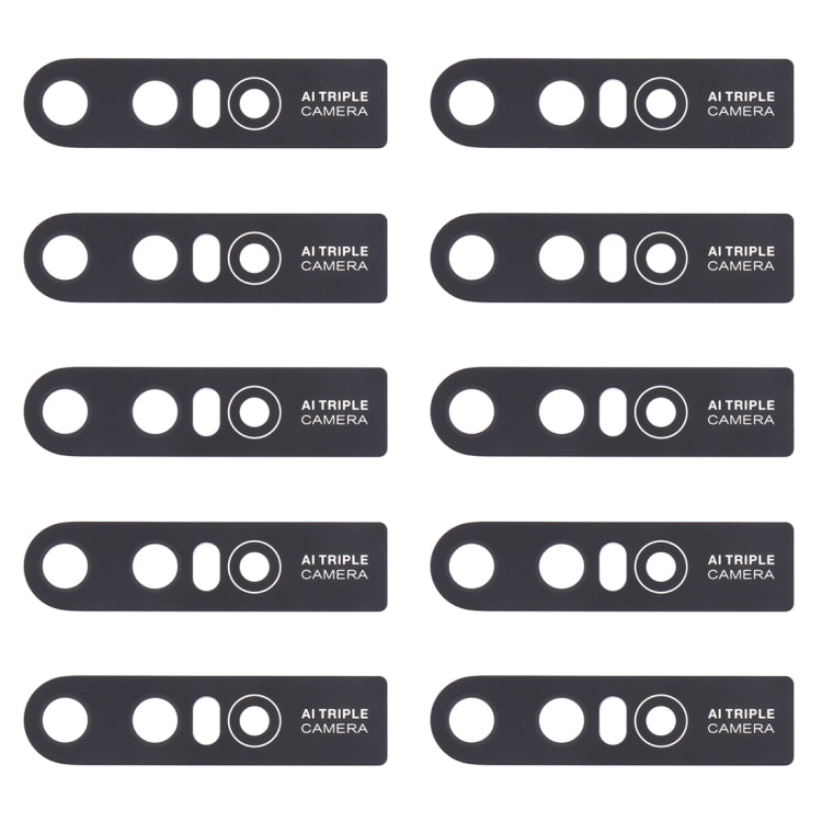 For Vivo S1 / V15 10pcs Back Camera Lens (Black) - Camera Parts by PMc TechLife | Online Shopping South Africa | PMc TechLife | Buy Now Pay Later Mobicred