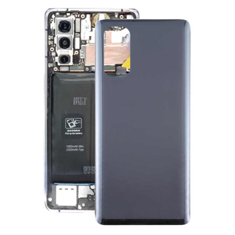 For OPPO Reno4 Pro 5G Battery Back Cover (Black) - Back Cover by PMC TechLife | Online Shopping South Africa | PMC TechLife | Buy Now Pay Later Mobicred