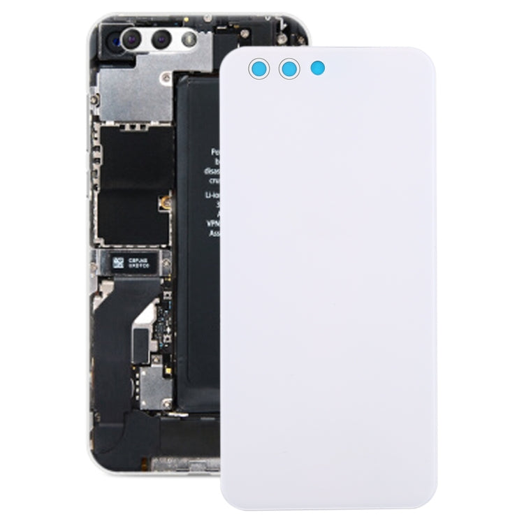 Battery Back Cover with Camera Lens & Side Keys for Asus ZenFone 4 ZE554KL(White) - Back Cover by PMC TechLife | Online Shopping South Africa | PMC TechLife | Buy Now Pay Later Mobicred