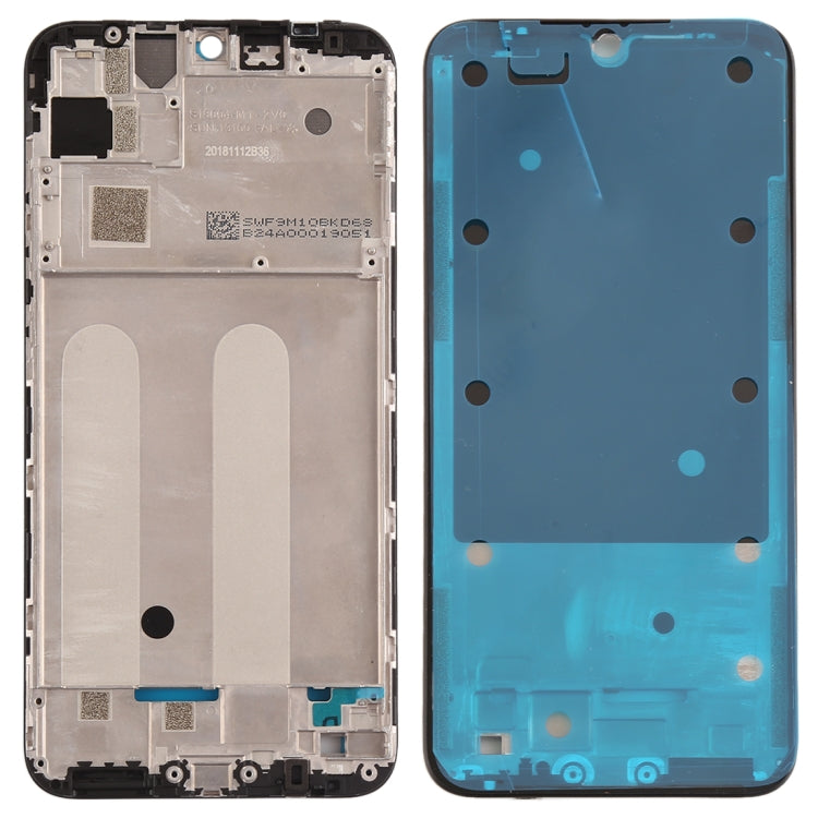 Middle Frame Bezel Plate for Xiaomi Mi Play(Black) - Frame Bezel Plate by PMC TechLife | Online Shopping South Africa | PMC TechLife | Buy Now Pay Later Mobicred