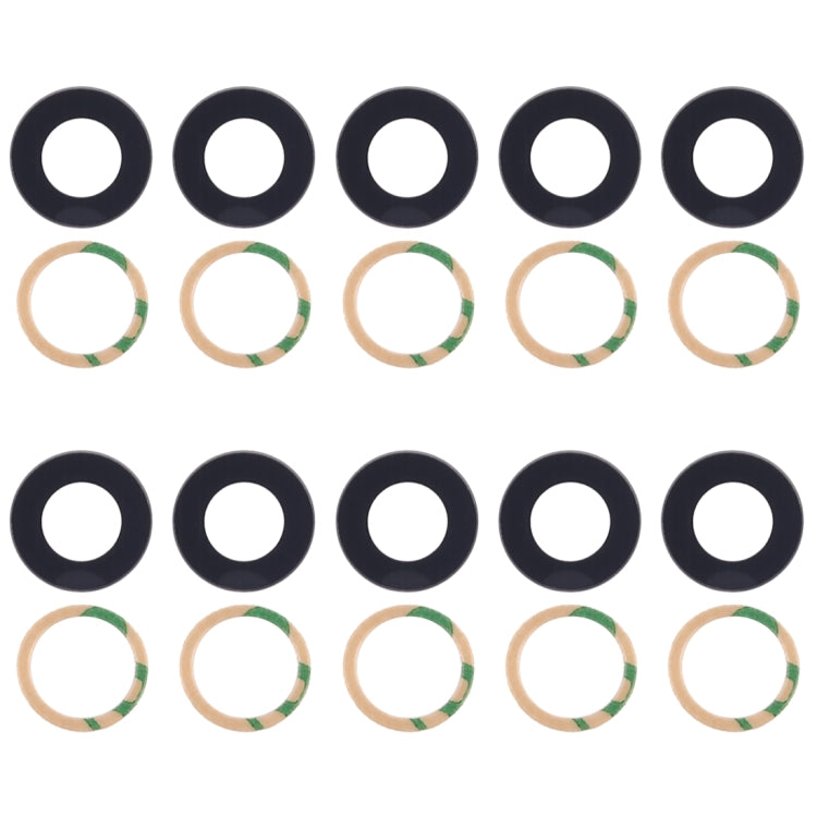 10 PCS Back Camera Lens Cover & Adhesive for Xiaomi Mi 6 - Camera by PMC TechLife | Online Shopping South Africa | PMC TechLife