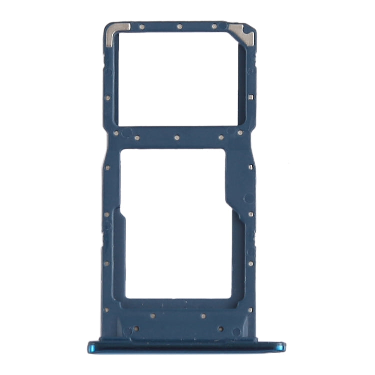 SIM Card Tray + SIM Card Tray / Micro SD Card Tray for Huawei P Smart+ (2019)(Blue) - Card Socket by PMc TechLife | Online Shopping South Africa | PMc TechLife | Buy Now Pay Later Mobicred