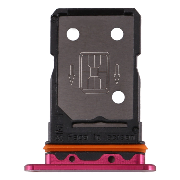 For OPPO Reno3 Pro 5G / Find X2 Neo SIM Card Tray(Rose Red) - Card Socket by PMc TechLife | Online Shopping South Africa | PMc TechLife | Buy Now Pay Later Mobicred
