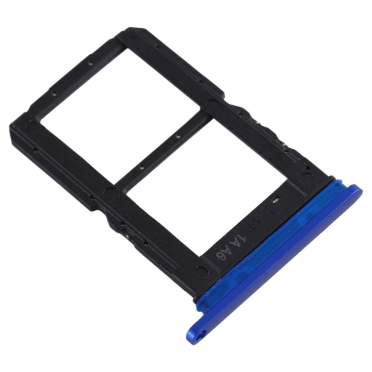 For OPPO Reno Ace SIM Card Tray + SIM Card Tray (Blue) - Card Socket by PMc TechLife | Online Shopping South Africa | PMc TechLife | Buy Now Pay Later Mobicred