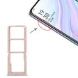 For OPPO A11 SIM Card Tray + SIM Card Tray + Micro SD Card Tray (Gold) - Card Socket by PMc TechLife | Online Shopping South Africa | PMc TechLife | Buy Now Pay Later Mobicred