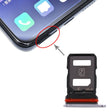For vivo X30 SIM Card Tray + SIM Card Tray (Black) - Card Tray by PMc TechLife | Online Shopping South Africa | PMc TechLife | Buy Now Pay Later Mobicred